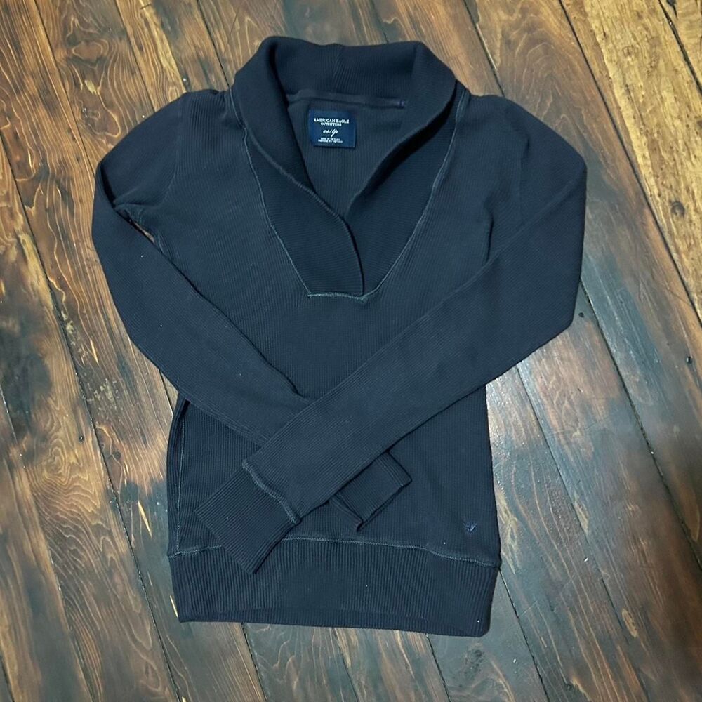 American-eagle-outfitters Women's Navy Shirt